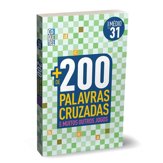 Imagem de Livro - Livro Mais 200 Palavras Cruzadas nível Médio Ed 31