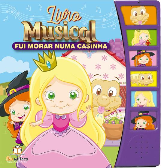 Imagem de Livro - Livro musical: Fui morar numa casinha