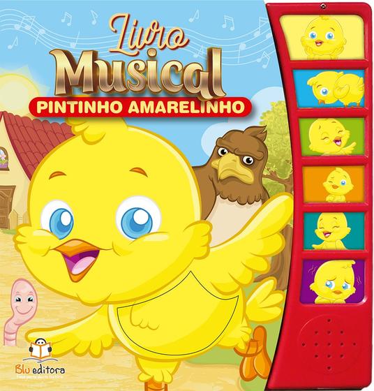 Imagem de Livro - Livro musical: Pintinho amarelinho