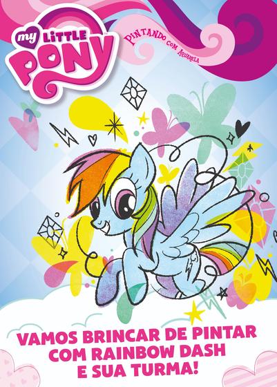 Imagem de Livro - Livro My Little Pony Pintando com Aquarela 04