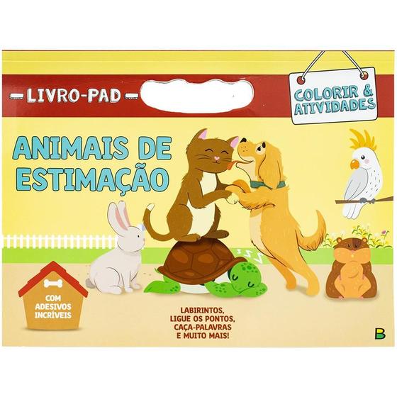 Imagem de Livro - Livro-Pad Colorir & Atividades: Animais de Estimação