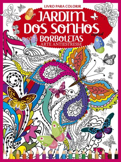 Imagem de Livro - Livro para colorir - Jardim dos sonhos - Especial - Borboletas