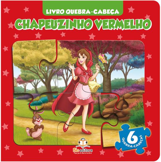 Imagem de Livro - Livro quebra-cabeça: Chapeuzinho Vermelho