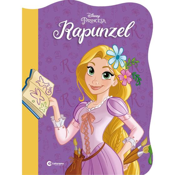 Imagem de Livro - Livro Recortado Disney Rapunzel