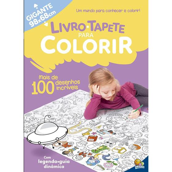 Imagem de Livro - Livro-Tapete para Colorir: Mais de 100 Desenhos Incríveis