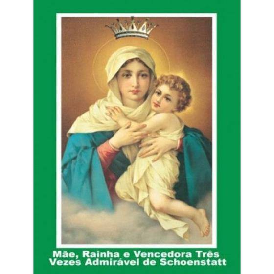 Imagem de Livro Mãe Rainha e Vencedora Três Vezes Admirável - Ave-Maria