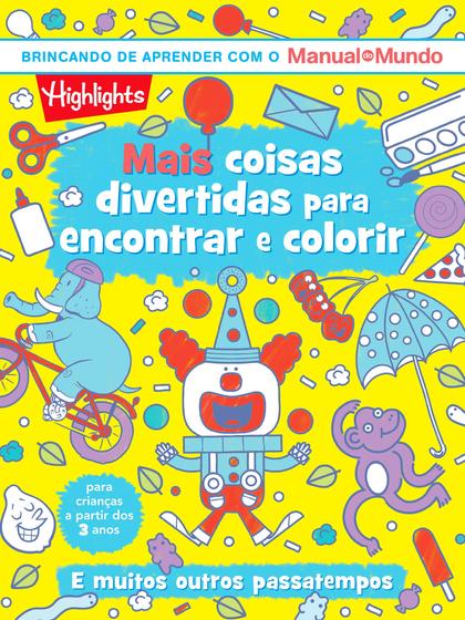 Imagem de Livro - Mais coisas divertidas para encontrar e colorir - Livro 2