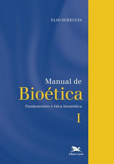 Imagem de Livro - Manual de bioética I