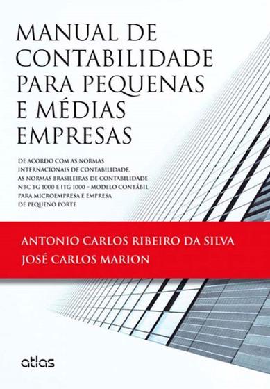 Imagem de Livro - Manual De Contabilidade Para Pequenas E Médias Empresas