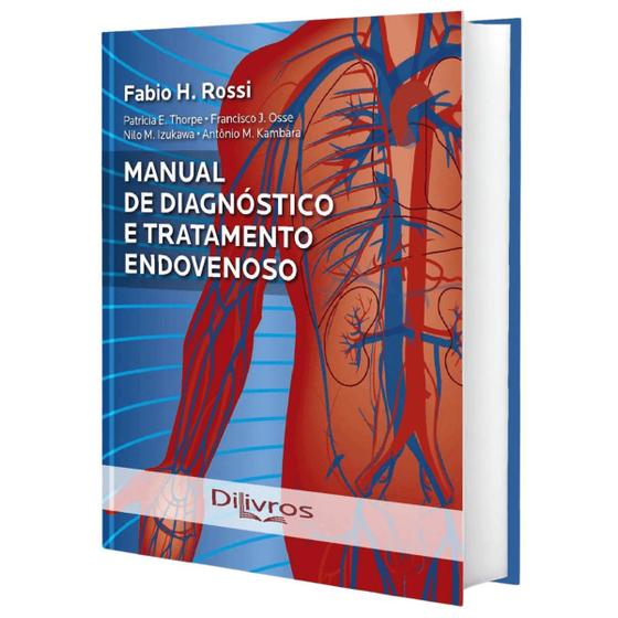 Imagem de Livro Manual De Diagnóstico E Tratamento Endovenoso, 1ª Edição 2022