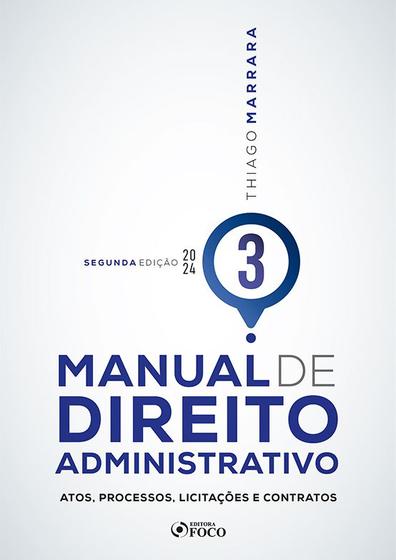 Imagem de Livro - Manual de Direito Administrativo - 2ª Ed - 2024 - Volume 3