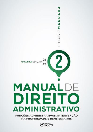 Imagem de Livro - Manual de Direito Administrativo - Volume 2 - 4ª Ed - 2022