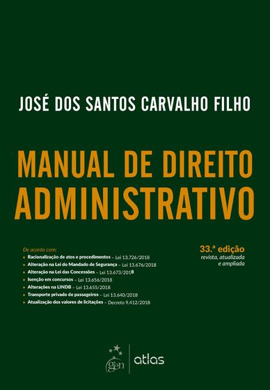 Imagem de Livro - Manual de Direito Administrativo