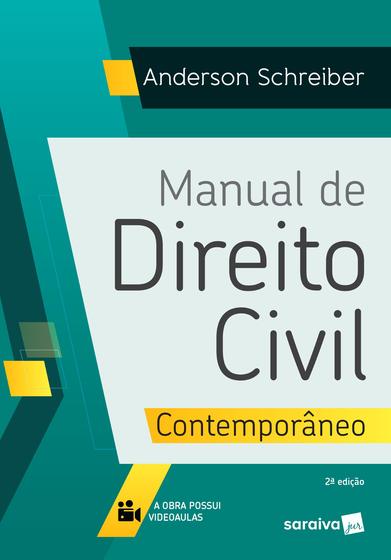 Imagem de Livro - Manual de Direito Civil contemporâneo - 2ª edição de 2019