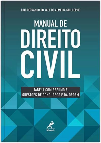 Imagem de Livro - Manual de direito civil