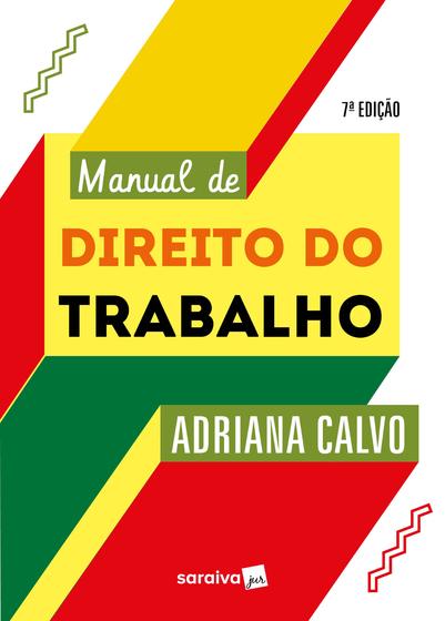 Imagem de Livro - Manual de Direito Do Trabalho - 7 ªedição 2023