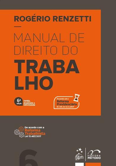 Imagem de Livro - Manual de Direito do Trabalho