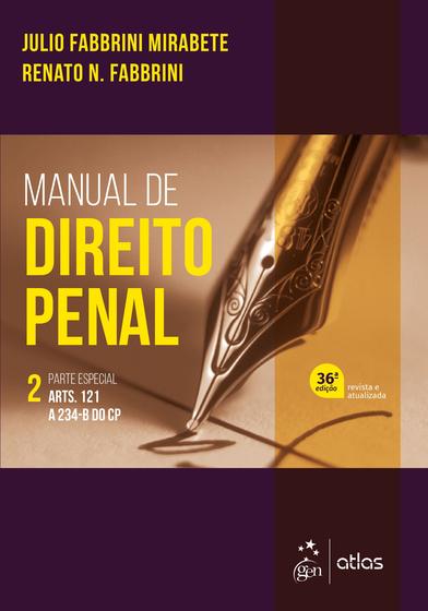 Livro - Manual de Direito Penal - Parte Especial - Vol. 2 Menor preço em Livro - Manual de Direito Penal - Parte Especial - Vol. 2