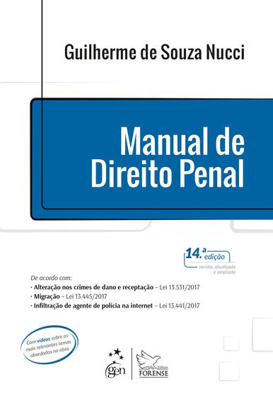 Imagem de Livro - Manual de Direito Penal