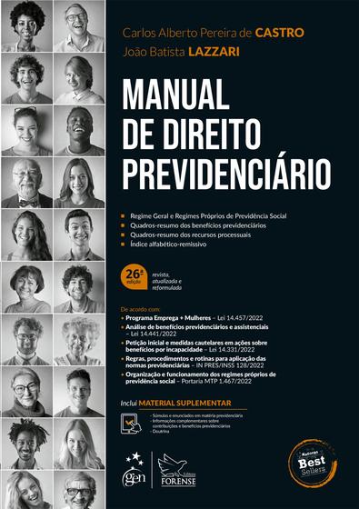 Imagem de Livro - Manual de Direito Previdenciário