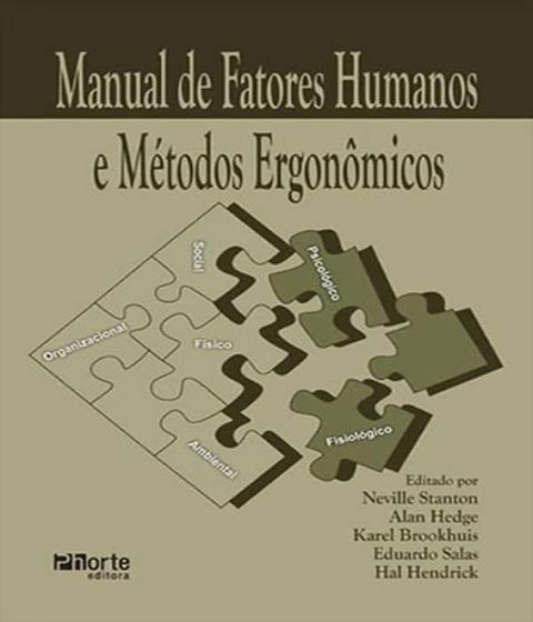 Imagem de Livro - Manual de Fatores Humanos e Métodos Ergonômicos - Stanton - Phorte