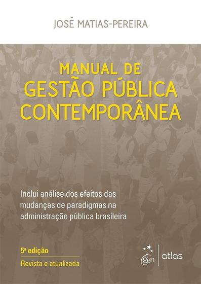Imagem de Livro - Manual de Gestão Pública Contemporânea