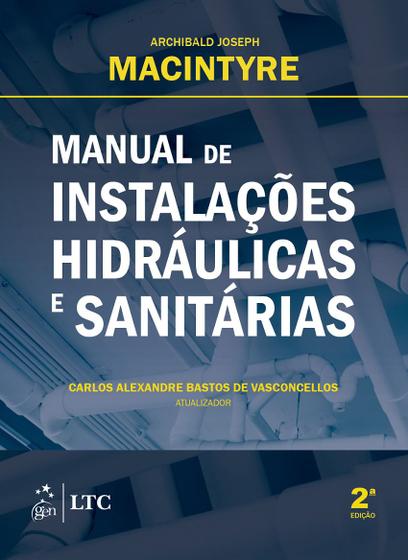 Imagem de Livro - Manual de Instalações Hidráulicas e Sanitárias