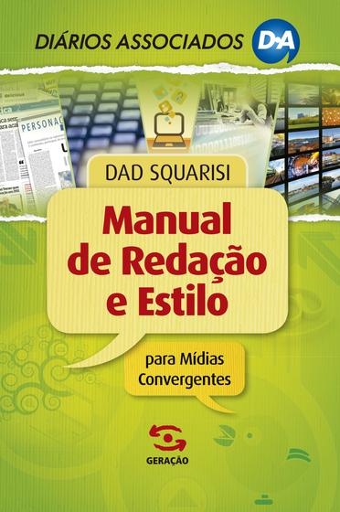 Imagem de Livro - Manual de redação e estilo para mídias convergentes