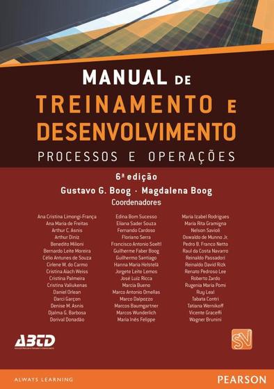 Imagem de Livro - Manual de Treinamento e Desenvolvimento