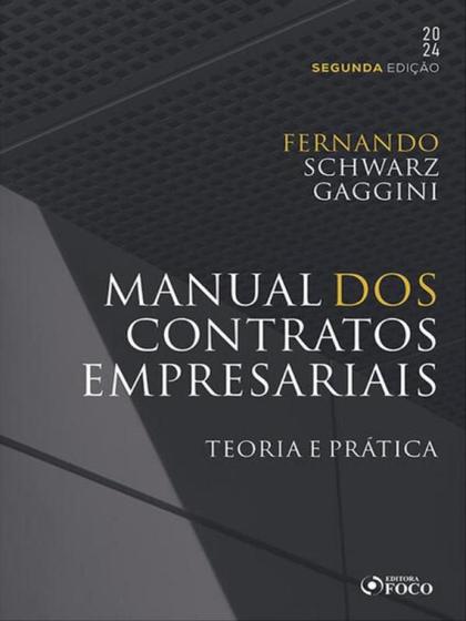 Imagem de Livro - Manual dos Contratos Empresariais - 2ª Ed - 2024