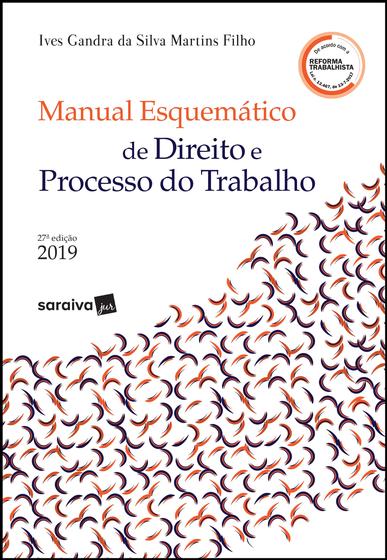 Imagem de Livro - Manual esquematizado de direito e processo do trabalho - 27ª edição de 2019