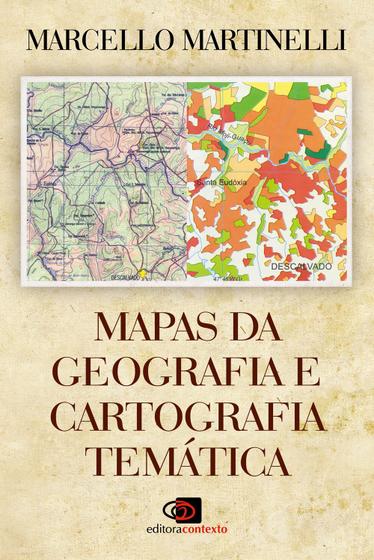 Imagem de Livro - Mapas da geografia e cartografia temática