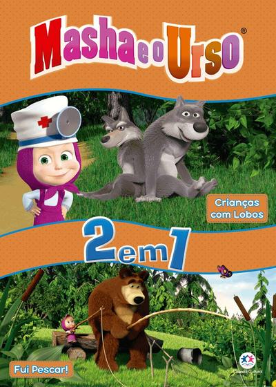 Livro - Masha e o Urso - Crianças com lobos - Fui pescar! Menor preço em Livro - Masha e o Urso - Crianças com lobos - Fui pescar!