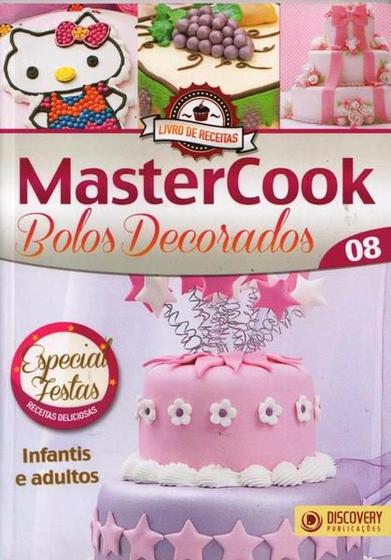 Imagem de Livro MasterCook - Bolos Decorados Ed. 8