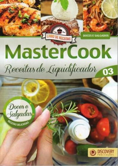 Imagem de Livro MasterCook Receitas de Liquidificador Ed. 3