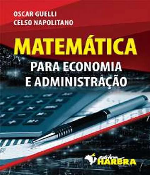 Imagem de Livro - Matematica Para Economia E Administracao