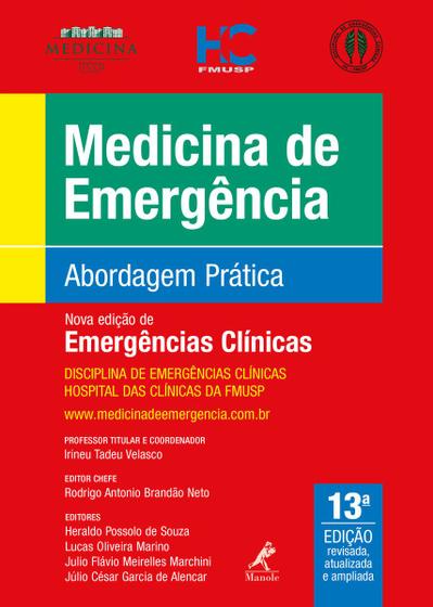 Imagem de Livro - Medicina de emergência