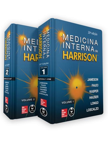 Imagem de Livro - Medicina Interna de Harrison - 2 Volumes