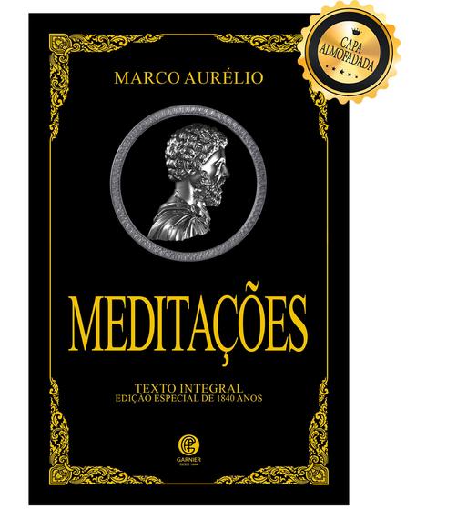 Imagem de Livro - Meditações de Marco Aurélio - Edição de Luxo Almofadada