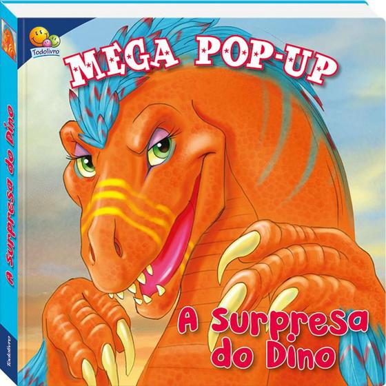 Imagem de Livro - Mega Pop-up: Surpresa do Dino, A