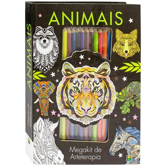 Imagem de Livro - Megakit de Arteterapia: Animais