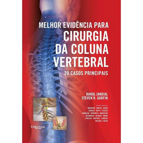 Imagem de Livro - Melhor Evidência para Cirurgia da Coluna Vertebral - Jandial - DiLivros