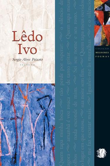 Imagem de Livro - Melhores Poemas Lêdo Ivo