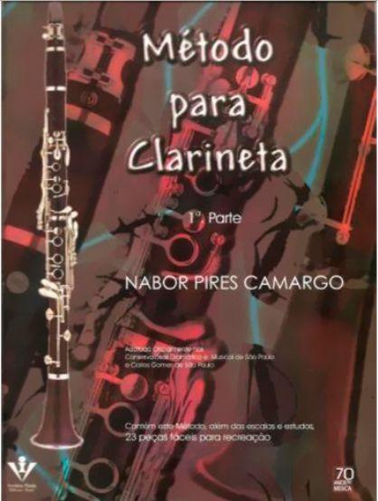 Imagem de Livro - Método para Clarineta - 1º Parte Nabor P. Camargo