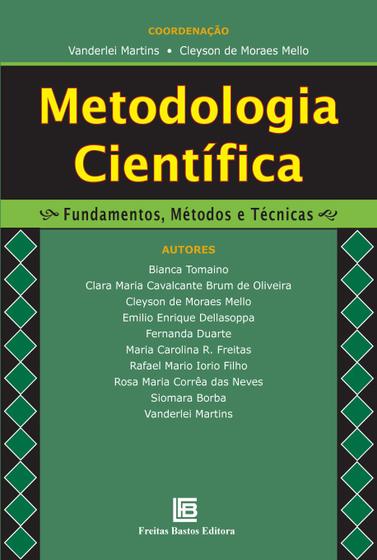 Imagem de Livro - Metodologia científica - fundamentos, métodos e técnicas