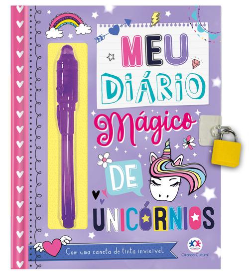 Imagem de Livro - Meu diário mágico de unicórnios