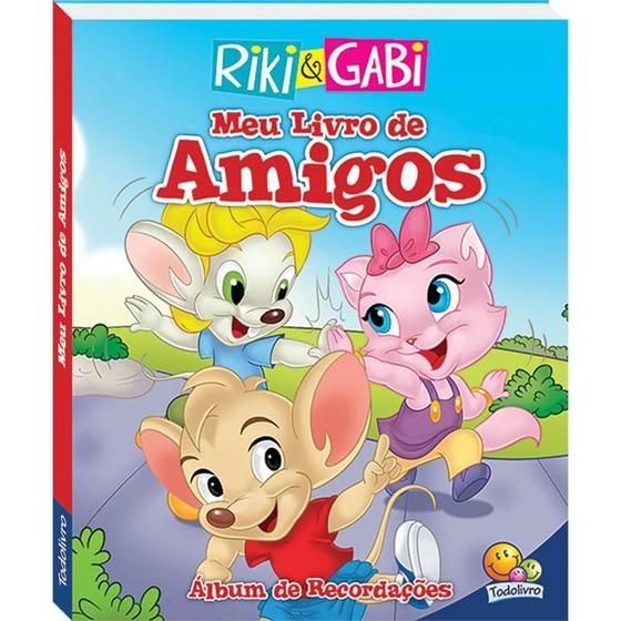 Imagem de Livro - Meu Livro de Amigos (Riki & Gabi)