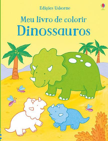 Imagem de Livro Meu Livro de Colorir Dinossauros Usborne
