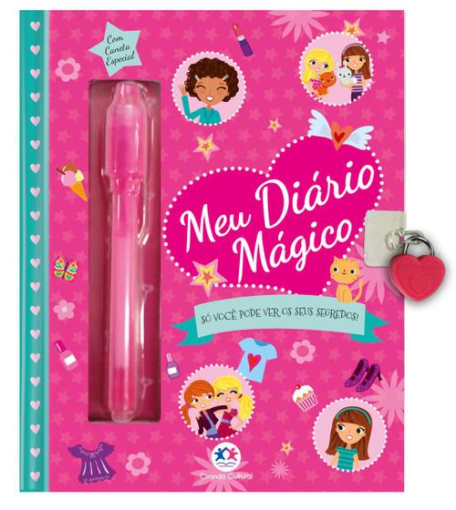 Livro - Meu livro diário mágico Menor preço em Livro - Meu livro diário mágico