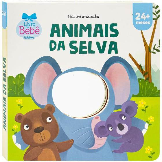 Imagem de Livro - Meu Livro-espelho: Animais da selva